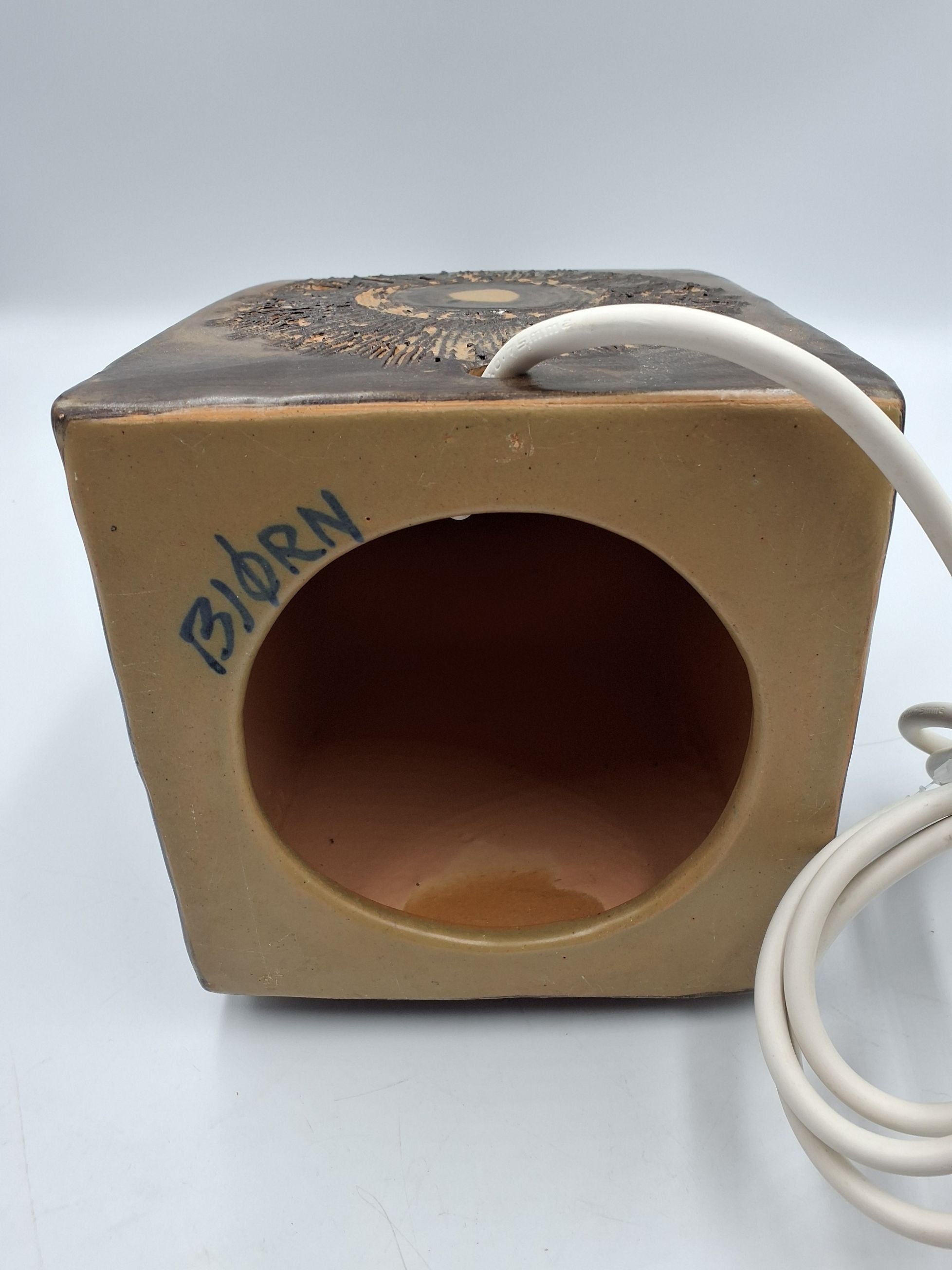 Vintage Bjørn Kermik lampe